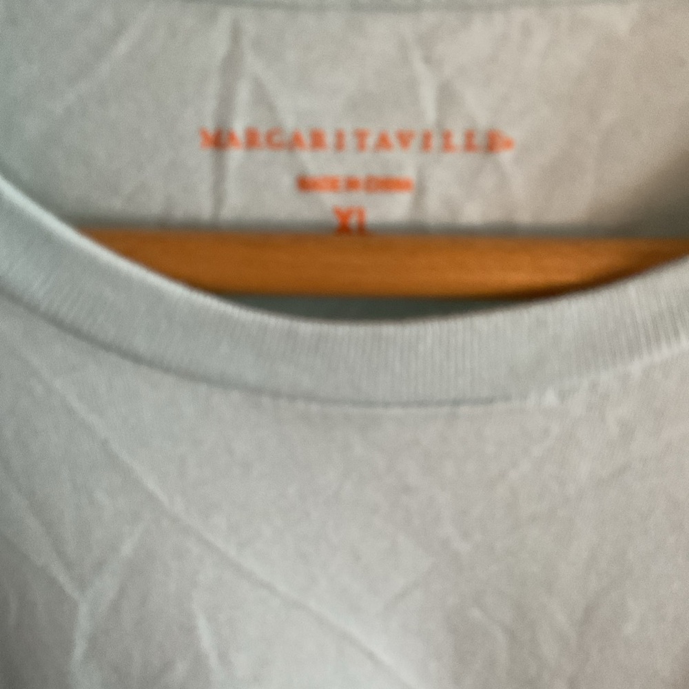 Margaritaville - Soft Blue Short Sleeve Graphic Tee - Men’s Size X-Large - Picture 3 of 12